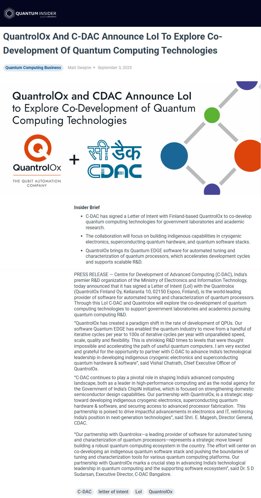 The Quantum Insider