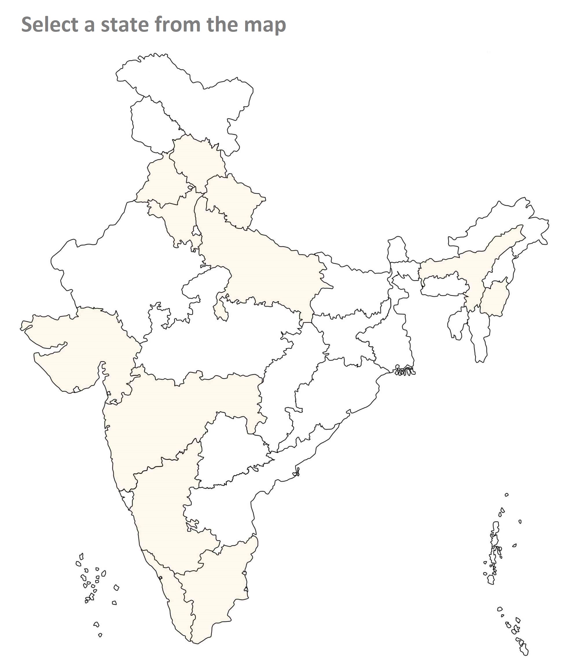 Map of India