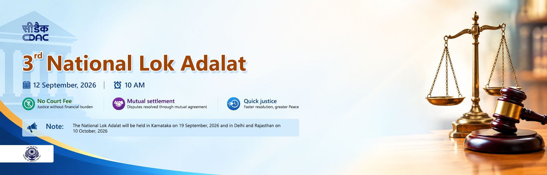 National Lok Adalat till 10 Oct, 2026